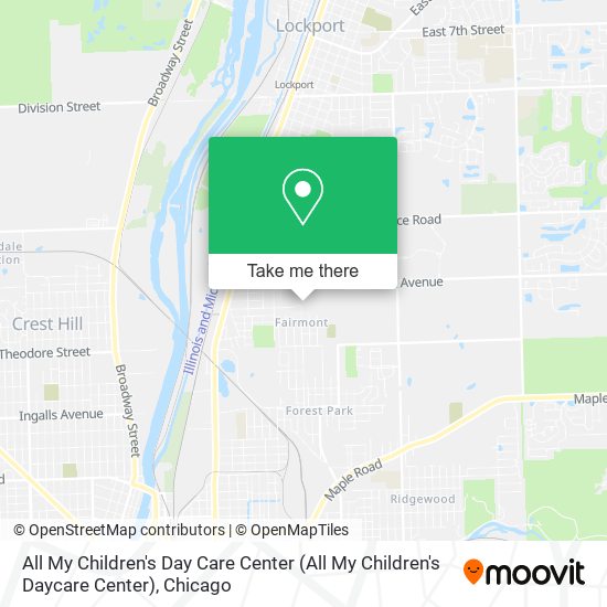 Mapa de All My Children's Day Care Center (All My Children's Daycare Center)