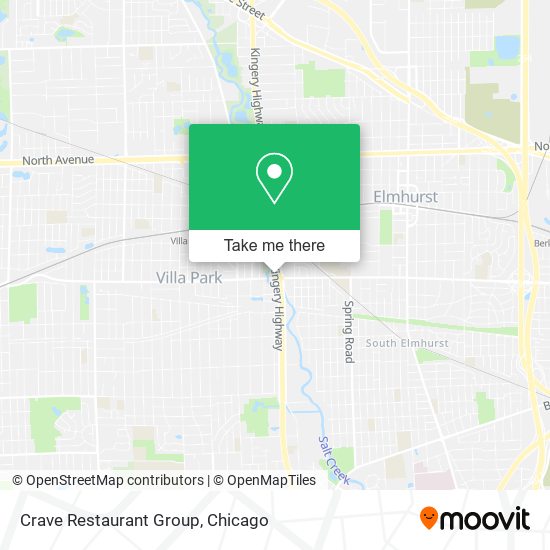 Mapa de Crave Restaurant Group