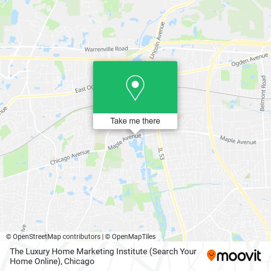 Mapa de The Luxury Home Marketing Institute (Search Your Home Online)
