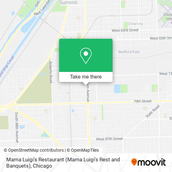 Mama Luigi's Restaurant (Mama Luigi's Rest and Banquets) map