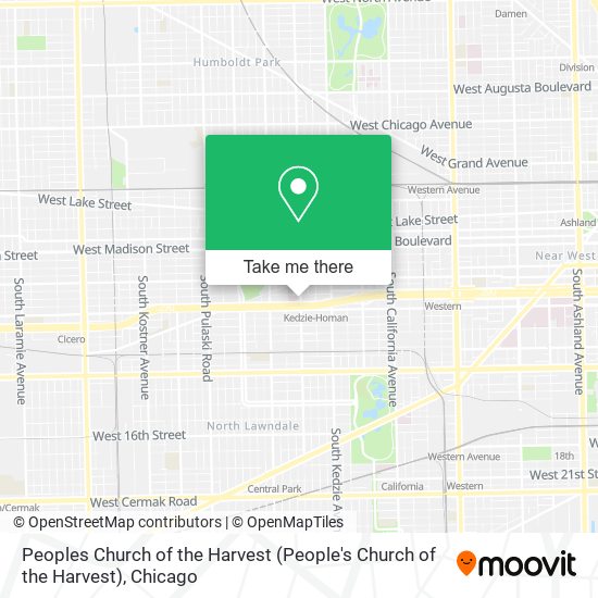 Peoples Church of the Harvest (People's Church of the Harvest) map