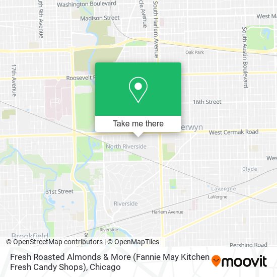 Fresh Roasted Almonds & More (Fannie May Kitchen Fresh Candy Shops) map