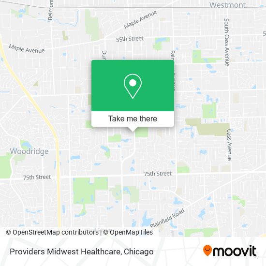 Providers Midwest Healthcare map