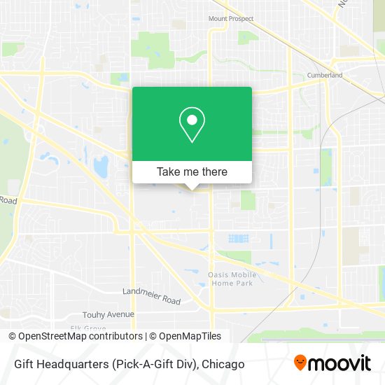 Mapa de Gift Headquarters (Pick-A-Gift Div)