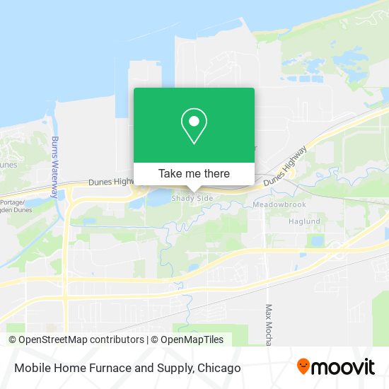 Mobile Home Furnace and Supply map