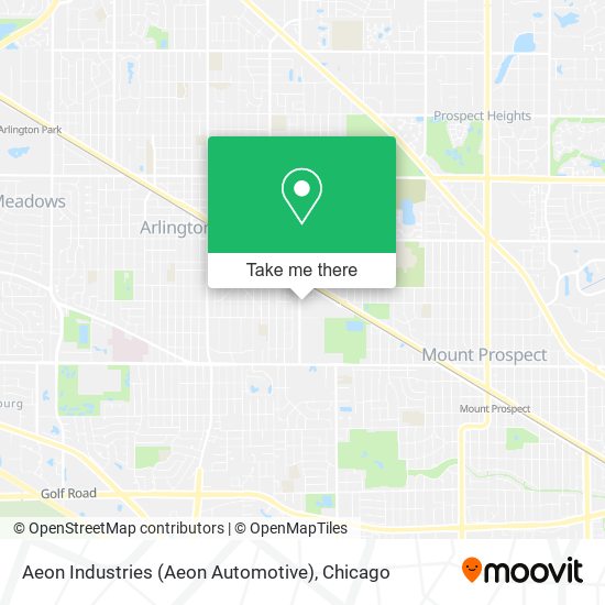 Aeon Industries (Aeon Automotive) map