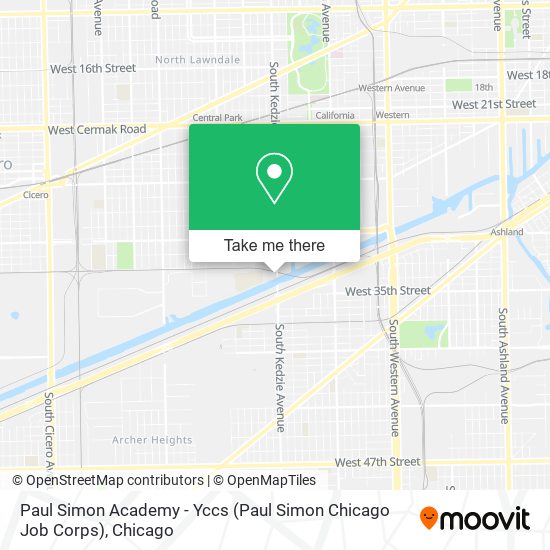 Paul Simon Academy - Yccs (Paul Simon Chicago Job Corps) map