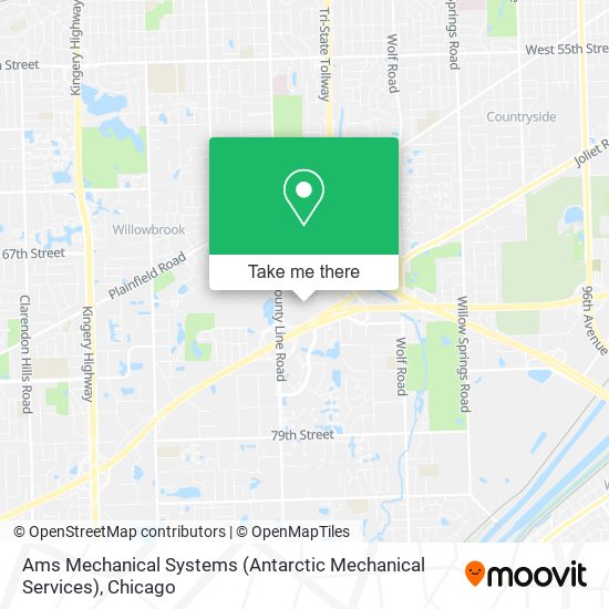 Mapa de Ams Mechanical Systems (Antarctic Mechanical Services)