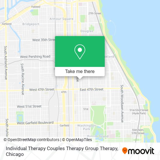 Mapa de Individual Therapy Couples Therapy Group Therapy