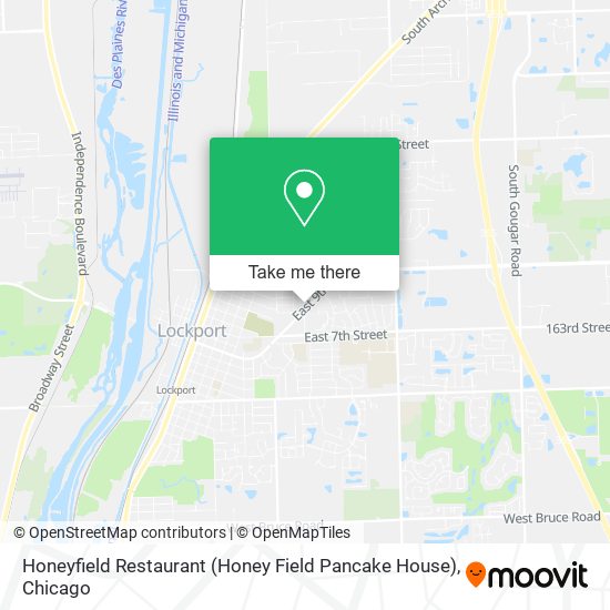 Mapa de Honeyfield Restaurant (Honey Field Pancake House)