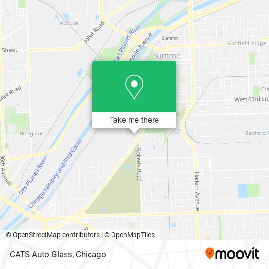 CATS Auto Glass map