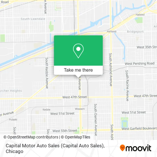 Capital Motor Auto Sales map