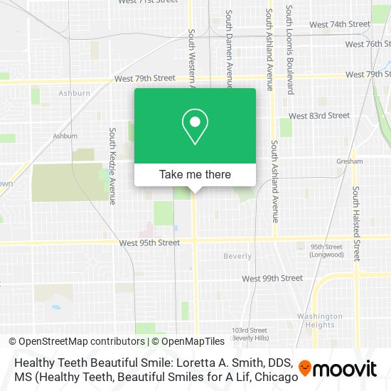 Mapa de Healthy Teeth Beautiful Smile: Loretta A. Smith, DDS, MS