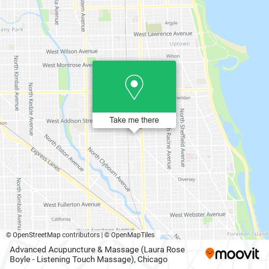 Advanced Acupuncture & Massage (Laura Rose Boyle - Listening Touch Massage) map