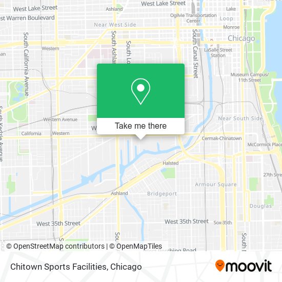 Chitown Sports Facilities map