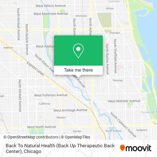 Back To Natural Health (Back Up Therapeutic Back Center) map