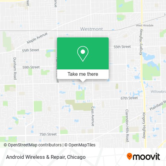 Mapa de Android Wireless & Repair