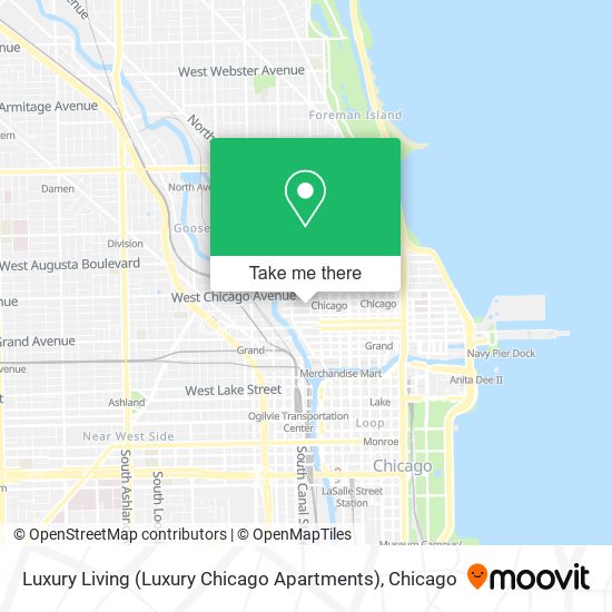 Luxury Living (Luxury Chicago Apartments) map