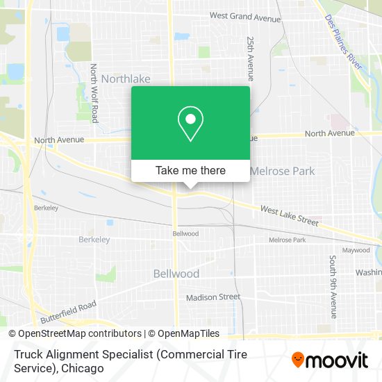 Truck Alignment Specialist (Commercial Tire Service) map