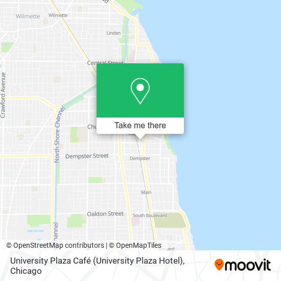 University Plaza Café (University Plaza Hotel) map
