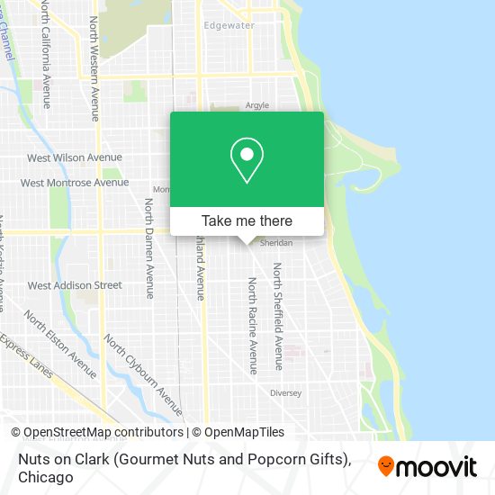 Mapa de Nuts on Clark (Gourmet Nuts and Popcorn Gifts)
