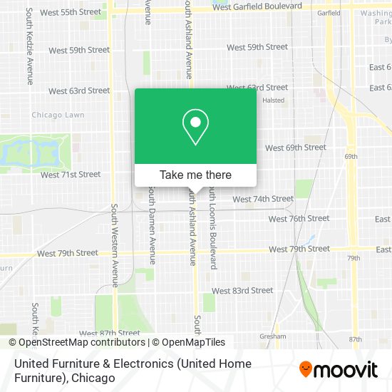 United Furniture & Electronics (United Home Furniture) map