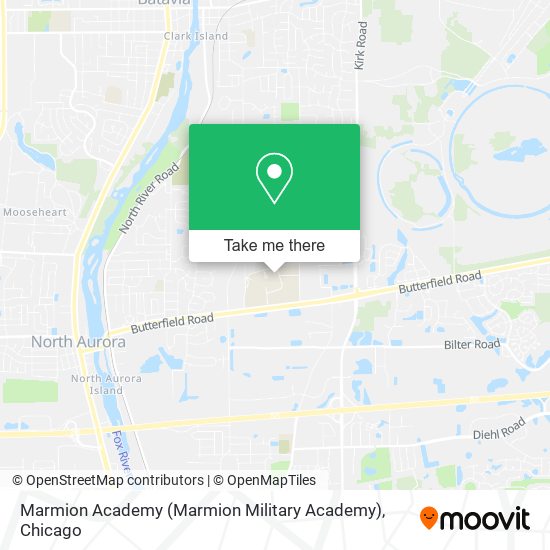 Marmion Academy (Marmion Military Academy) map