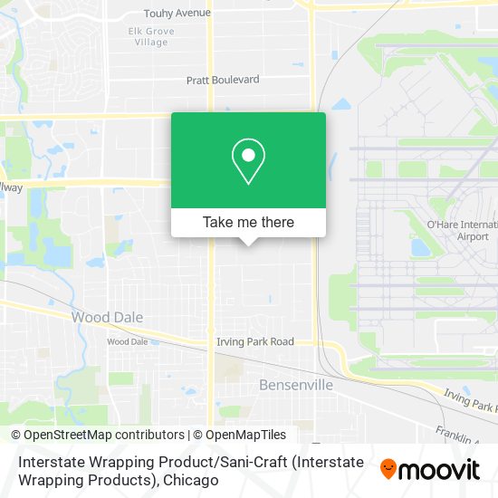 Interstate Wrapping Product / Sani-Craft (Interstate Wrapping Products) map