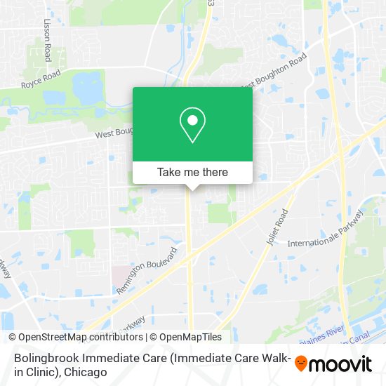 Bolingbrook Immediate Care (Immediate Care Walk-in Clinic) map