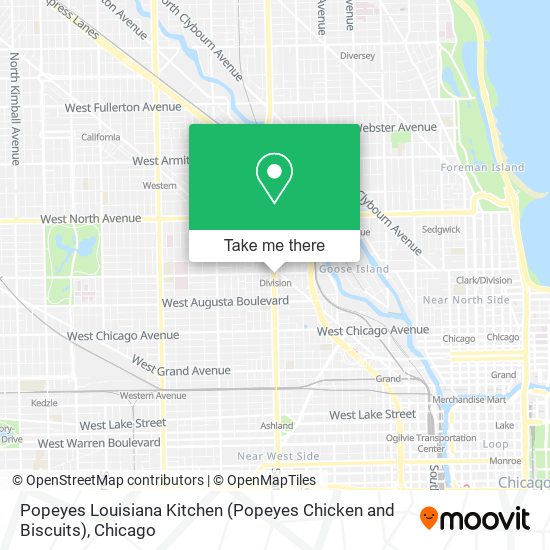 Mapa de Popeyes Louisiana Kitchen (Popeyes Chicken and Biscuits)