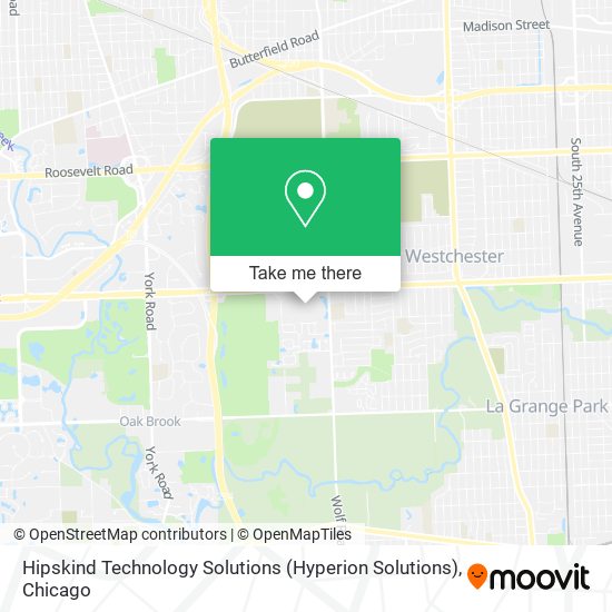 Hipskind Technology Solutions (Hyperion Solutions) map