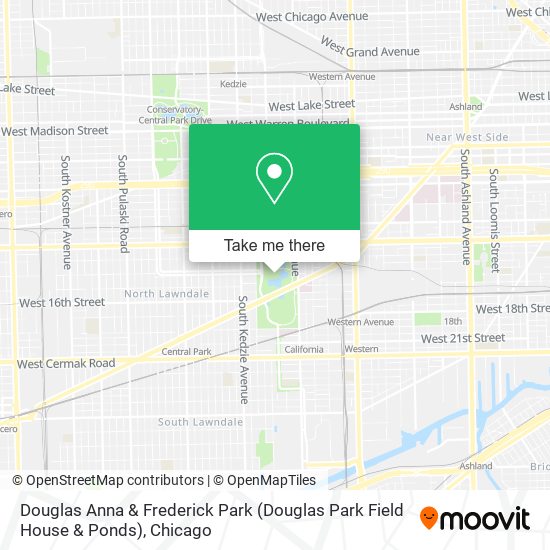 Mapa de Douglas Anna & Frederick Park (Douglas Park Field House & Ponds)