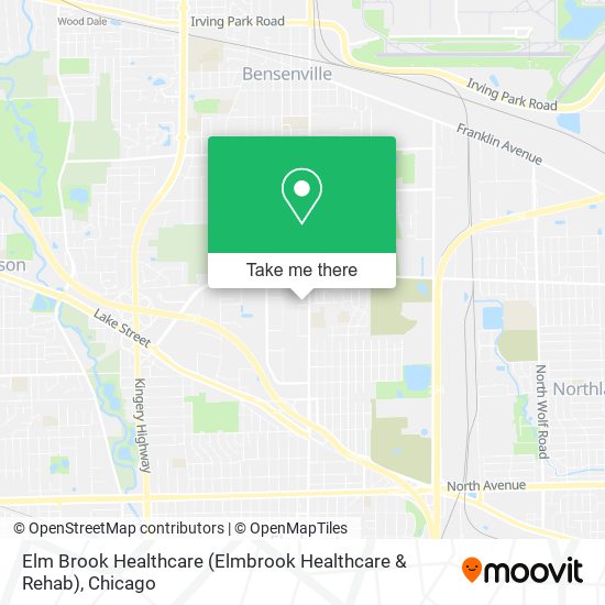Elm Brook Healthcare (Elmbrook Healthcare & Rehab) map