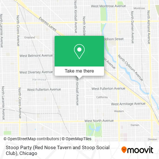 Stoop Party (Red Nose Tavern and Stoop Social Club) map