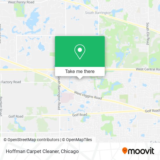 Hoffman Carpet Cleaner map