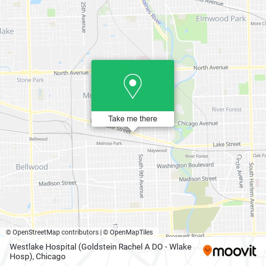 Mapa de Westlake Hospital (Goldstein Rachel A DO - Wlake Hosp)