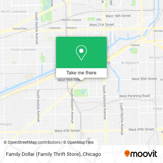 Family Dollar (Family Thrift Store) map