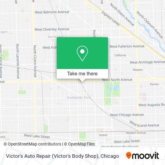 Mapa de Victor's Auto Repair (Victor's Body Shop)