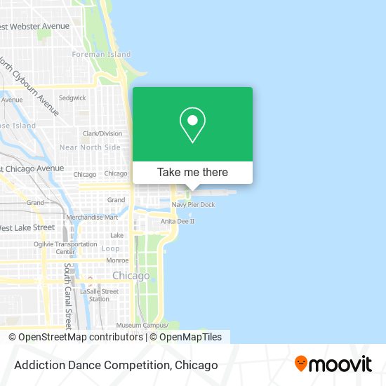 Mapa de Addiction Dance Competition