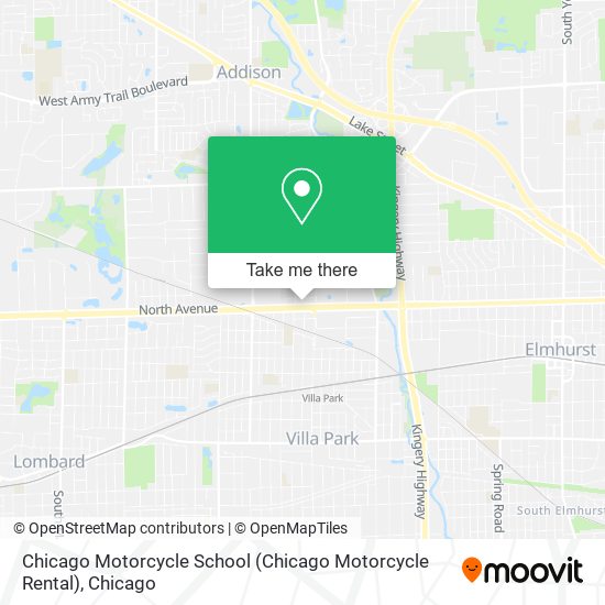 Chicago Motorcycle School (Chicago Motorcycle Rental) map