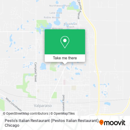 Mapa de Pesto's Italian Restaurant (Pestos Italian Restaurant)