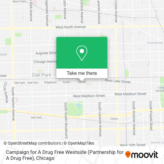 Mapa de Campaign for A Drug Free Westside (Partnership for A Drug Free)