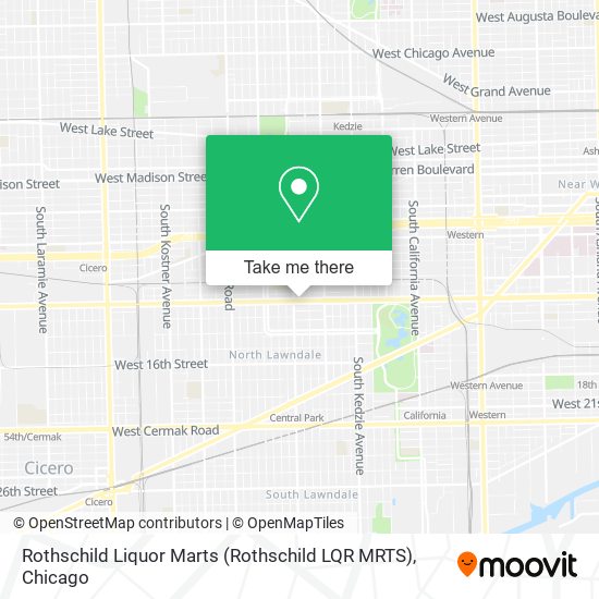 Rothschild Liquor Marts (Rothschild LQR MRTS) map