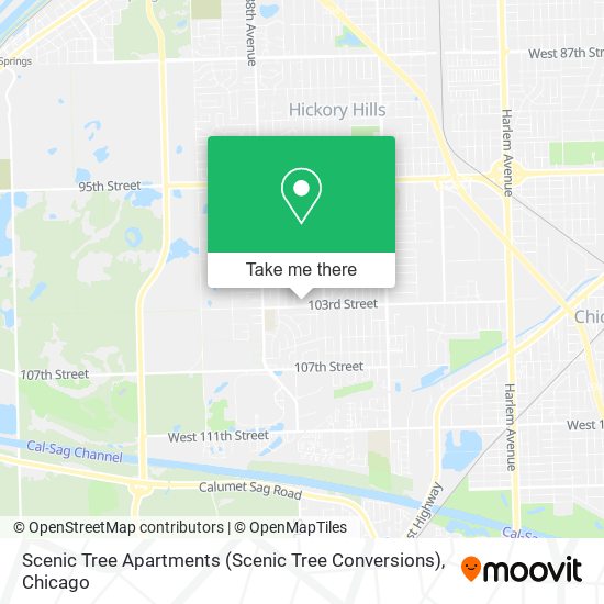 Mapa de Scenic Tree Apartments (Scenic Tree Conversions)