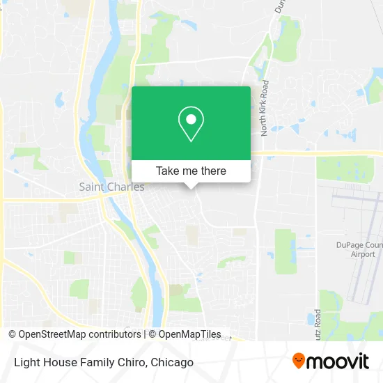 Light House Family Chiro map