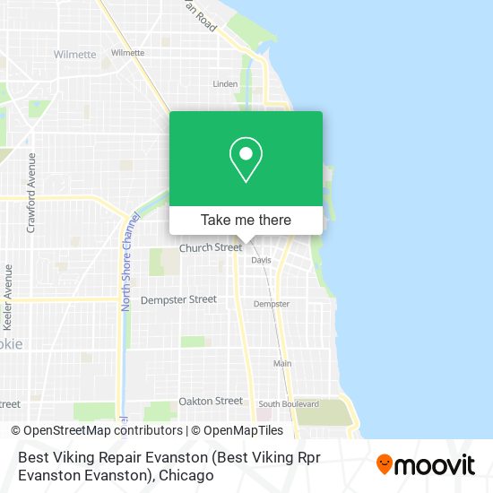 Best Viking Repair Evanston map