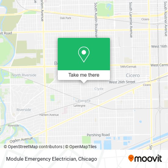 Module Emergency Electrician map