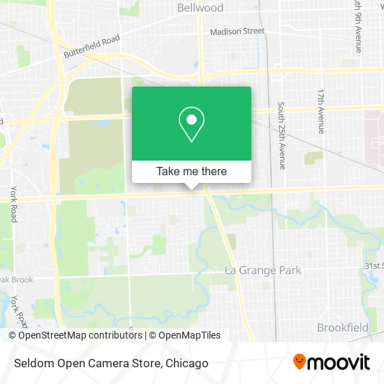 Seldom Open Camera Store map