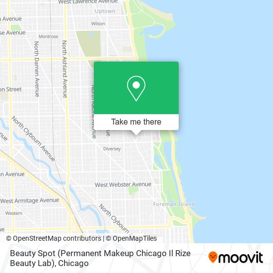 Mapa de Beauty Spot (Permanent Makeup Chicago Il Rize Beauty Lab)