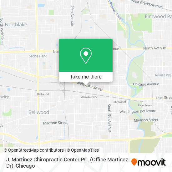 J. Martinez Chiropractic Center PC. (Office Martinez Dr) map